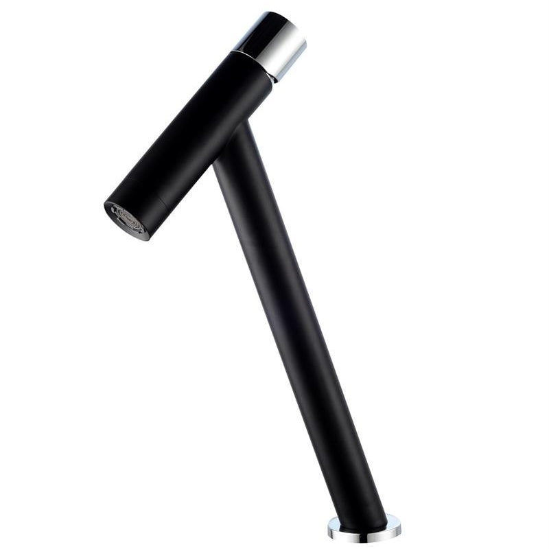 Basin Faucet Retro Black Faucet Taps Bathroom Sink Faucet Single Handle Hole Deck Vintage Wash Hot Cold Mixer Tap Crane - WELQUEEN HOME DECOR