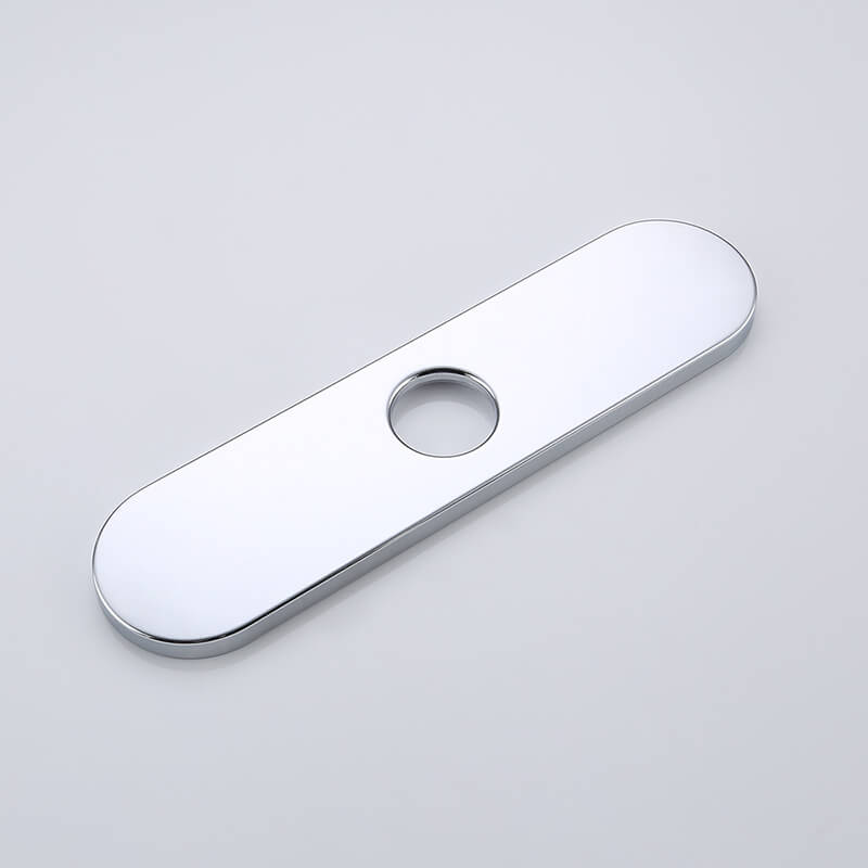 Kitchen Sink Faucet Hole Cover | Deck Plate Escutcheon Solid Stainless Steel Chrome Finished - WELQUEEN