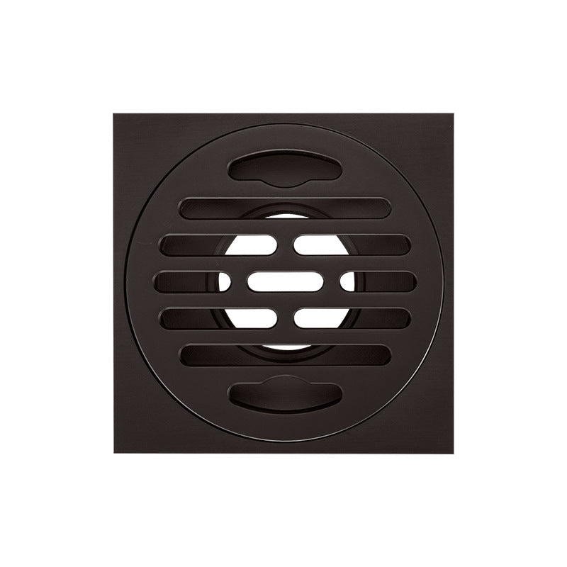 Square Floor Drain | Bathroom Floor Drainer with Removable Strainer Cover | Anti-clogging for Washroom - WELQUEEN HOME DECOR