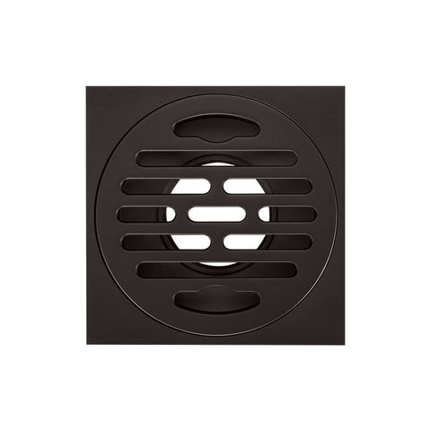 Square Floor Drain | Bathroom Floor Drainer with Removable Strainer Cover | Anti-clogging for Washroom - WELQUEEN HOME DECOR