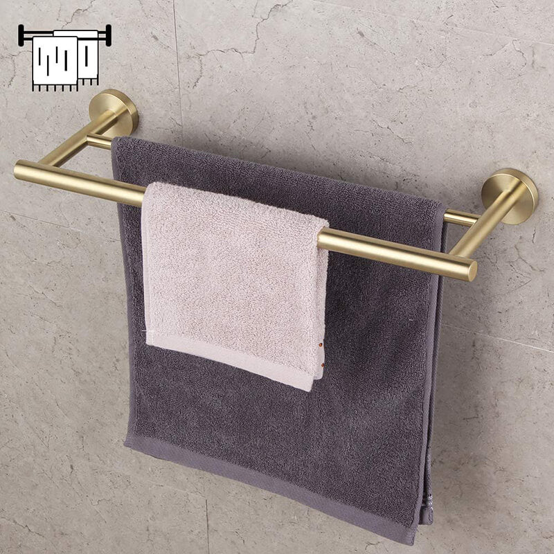 Bathroom Hardware Set 4 Pieces | SUS304 Bathroom Accessories Sets | Wall Mounted Towel Holders Sets - WELQUEEN