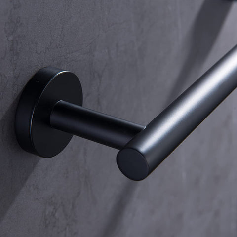 12 Inches Hand Towel Bar Stainless Steel Bathroom Towel Bar Holder Single Towel Rail Kitchen Dish Cloth Hanger - WELQUEEN