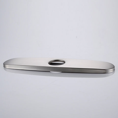Commercial Kitchen Sink Faucet Hole Cover Deck Plate Escutcheon Brushed Nickel/High Gloss/ORB - WELQUEEN