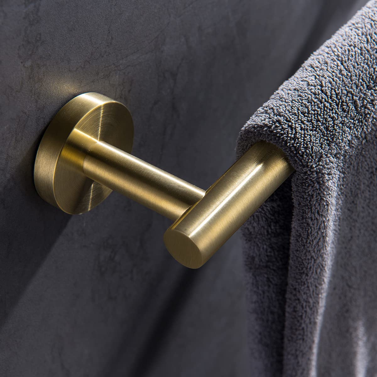 16 Inches Towel Bar for Bathroom SUS304 Stainless Steel Hand Towel Holder Kitchen Dish Cloths Hanger RUSTPROOF Wall Mounted - WELQUEEN