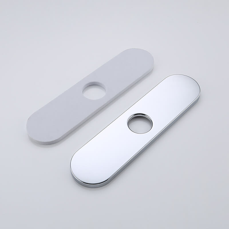Kitchen Sink Faucet Hole Cover | Deck Plate Escutcheon Solid Stainless Steel Chrome Finished - WELQUEEN