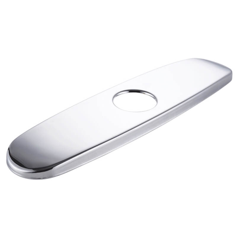 Commercial Kitchen Sink Faucet Hole Cover Deck Plate Escutcheon Brushed Nickel/High Gloss/ORB - WELQUEEN