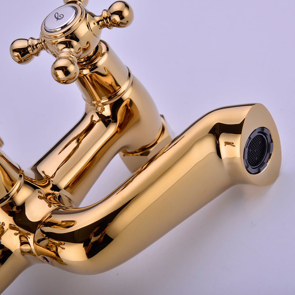 Antique Bathtub Faucet | Wall-Mounted Shower Faucet | European Single Handle Brass Tub Faucet - WELQUEEN HOME DECOR