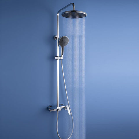 Round Style Shower Faucet In Wall 8