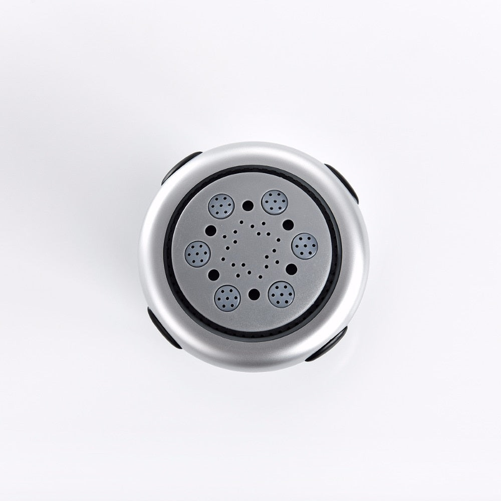 Free Shipping Brass Concealed Thermostatic Shower System 5 Jets Shower Head Bar Shape Handheld Shower with Rough-In Valve - WELQUEEN