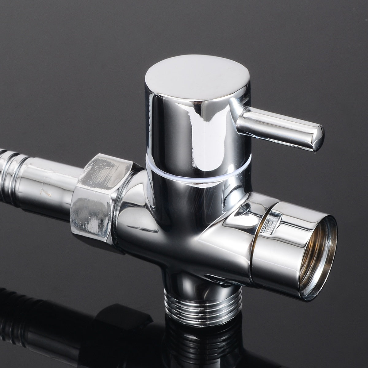 Handheld Bidet Spray Shower Set Wall Bracket Toilet Sprayer Douche kit Bidet Faucet - WELQUEEN