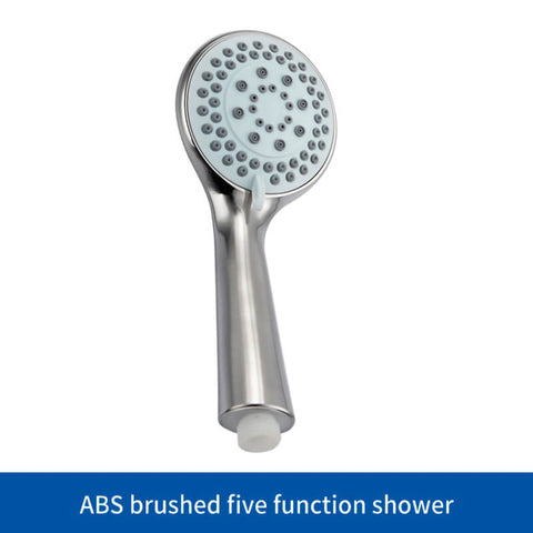 SUS304 Adjustable Shower Slide Bar | Handheld Shower Rail Slide Bar Set | Wall Mounted Round Style Shower Rail Set - WELQUEEN