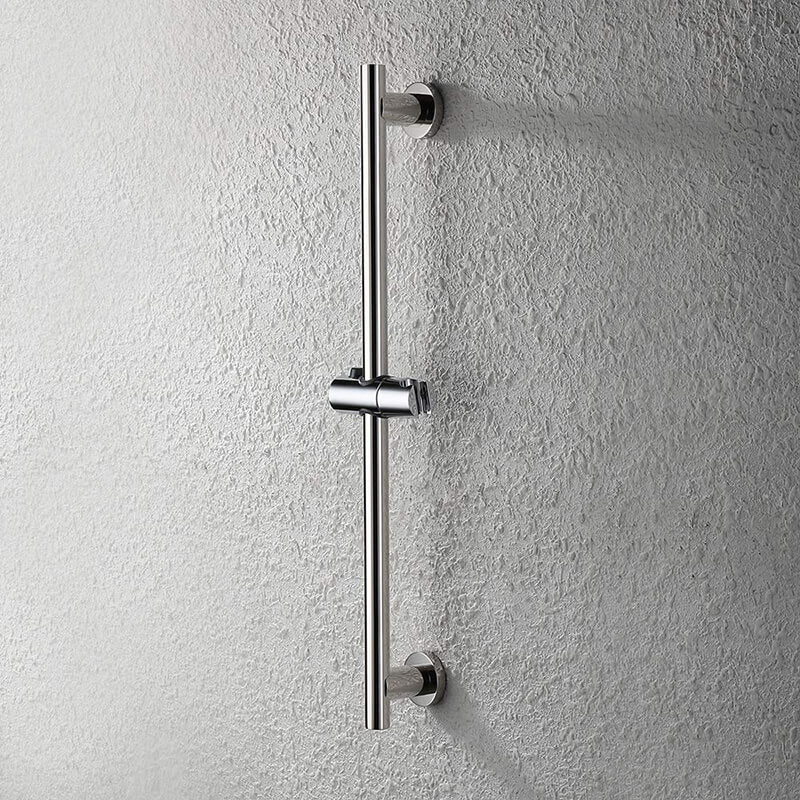 SUS304 Adjustable Shower Slide Bar | Handheld Shower Rail Slide Bar Set | Wall Mounted Round Style Shower Rail Set - WELQUEEN WELQUEEN HOME DECOR
