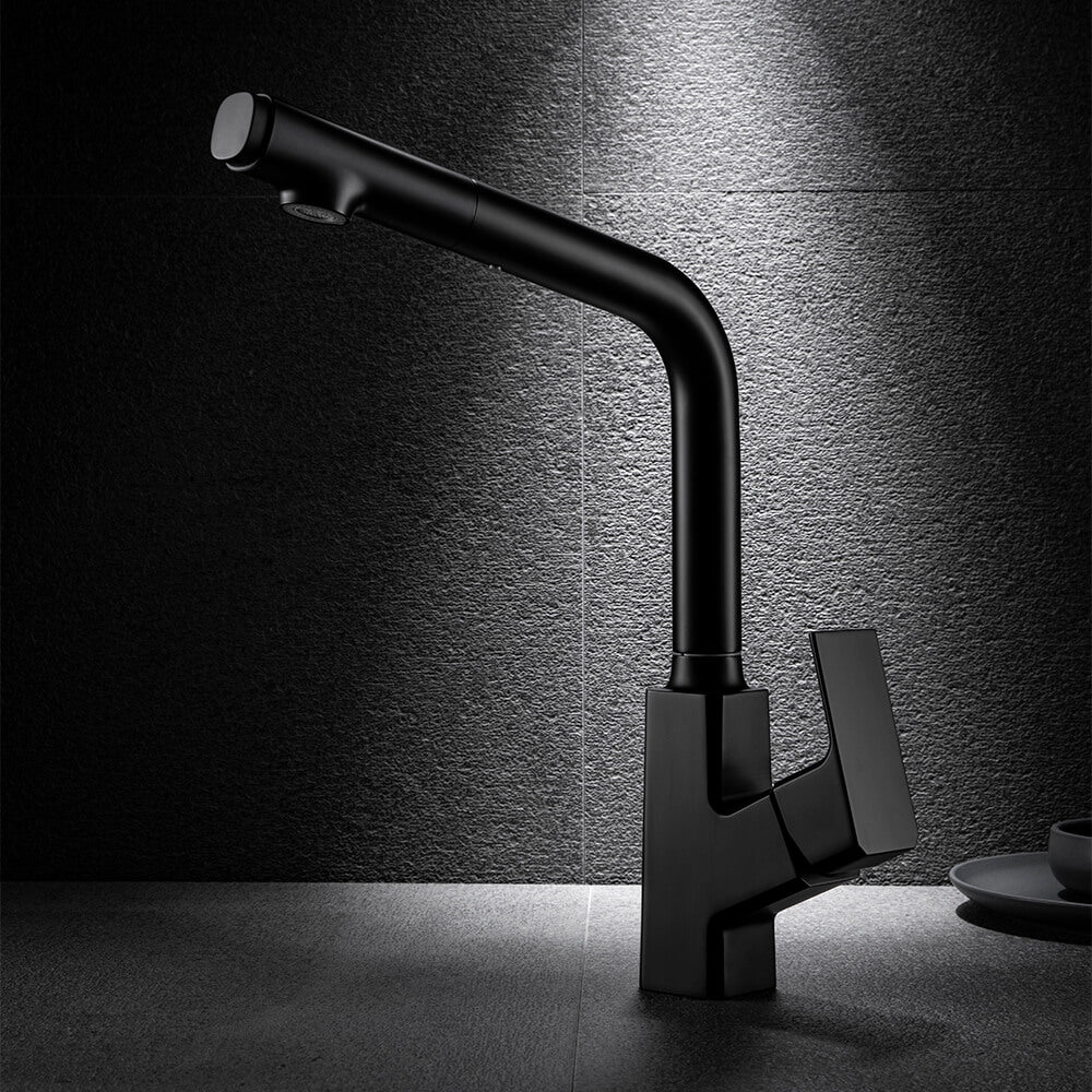 New Pull-down Kitchen Faucet | Brass Pull Out Kitchen Mixers | Chrome Kitchen Sink Faucet - WELQUEEN WELQUEEN HOME DECOR