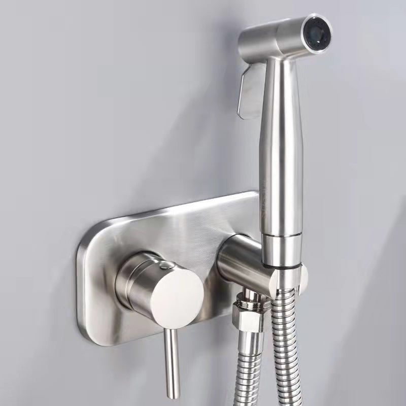 Brass Bidet Sprayer Set Hot and Cold Water Toilet Sprayer Kit Hand Held Bidet Sprayer Diaper Sprayer Shattaf - WELQUEEN HOME DECOR