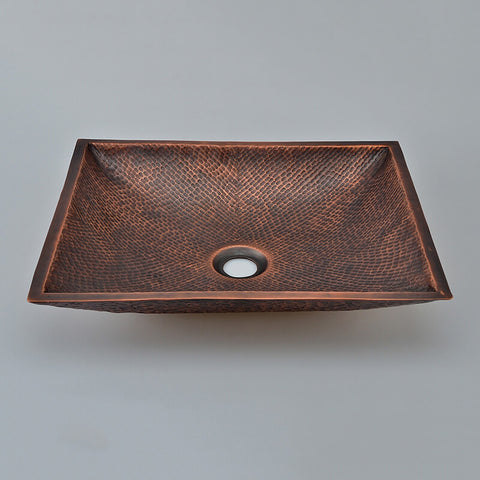 Antique Art Brass Sink | European-style Copper Basin | Wash Basin Vintage Model Hand-Made Copper Basin - WELQUEEN