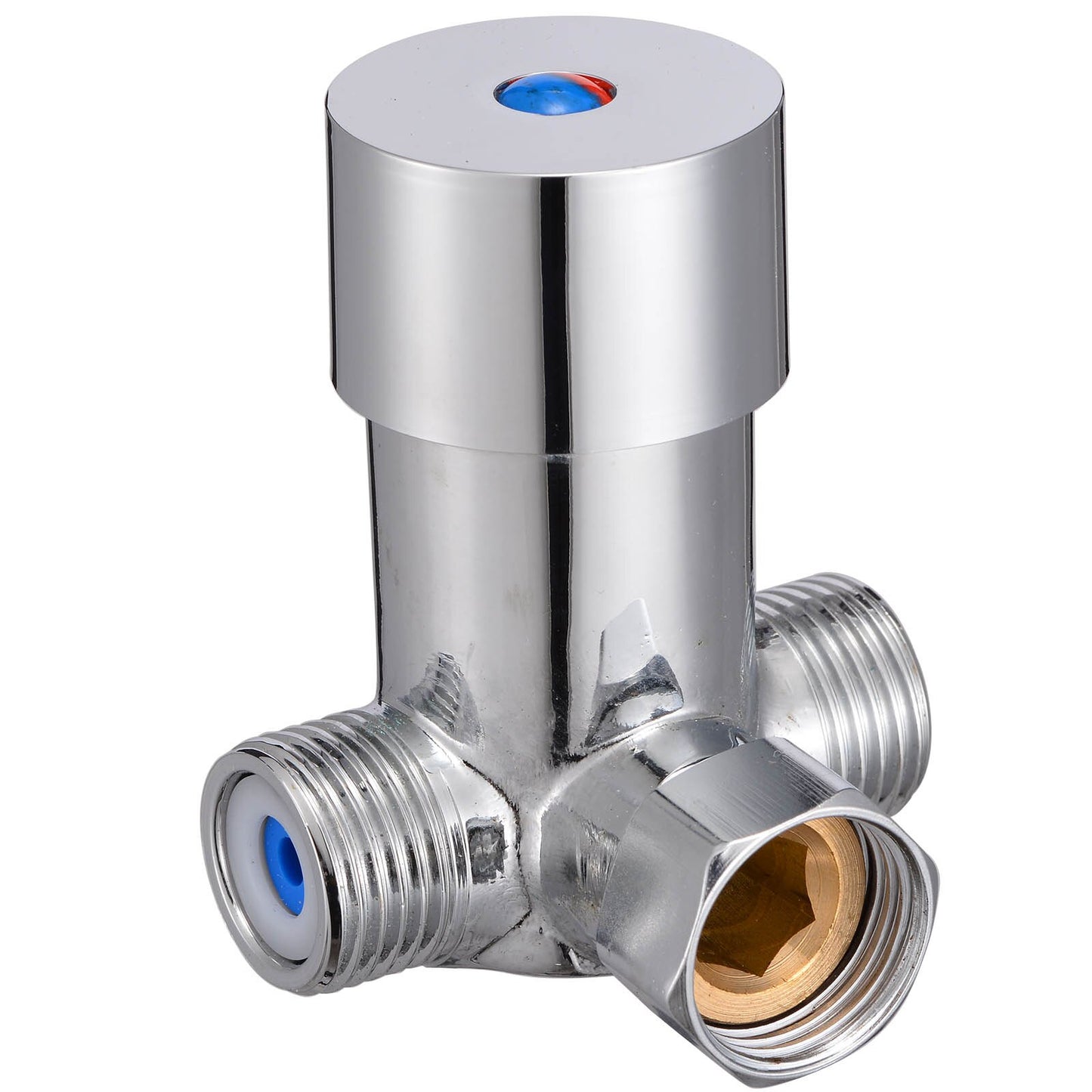 Bathroom Hot Cold Water Valver Temperature Adjustable Mixer Mixing Valve Sensor Tap for Shower Head Faucet Taps - WELQUEEN
