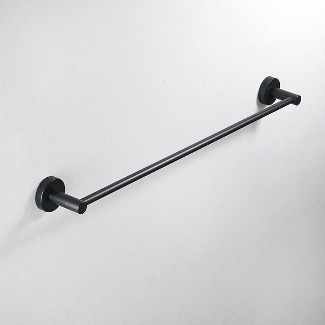 Modern Bathroom Black Hardware Set | 304 Stainless Steel Towel Rack Paper Towel Holder Towel Bar Hook Bathroom Accessories - WELQUEEN