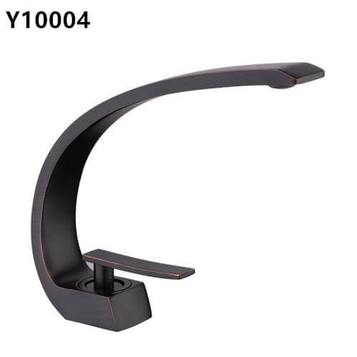 New Bath Basin Faucet Brass Chrome Faucet Brush Nickel Sink Mixer Tap Vanity Hot Cold Water Bathroom Faucets - WELQUEEN