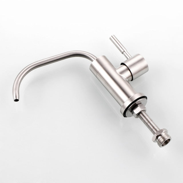 Stainless Steel Kitchen Direct Drinking Water Filter Tap Reverse Osmosis Water Filter Sink Faucet Single Handle Water Purifier - WELQUEEN