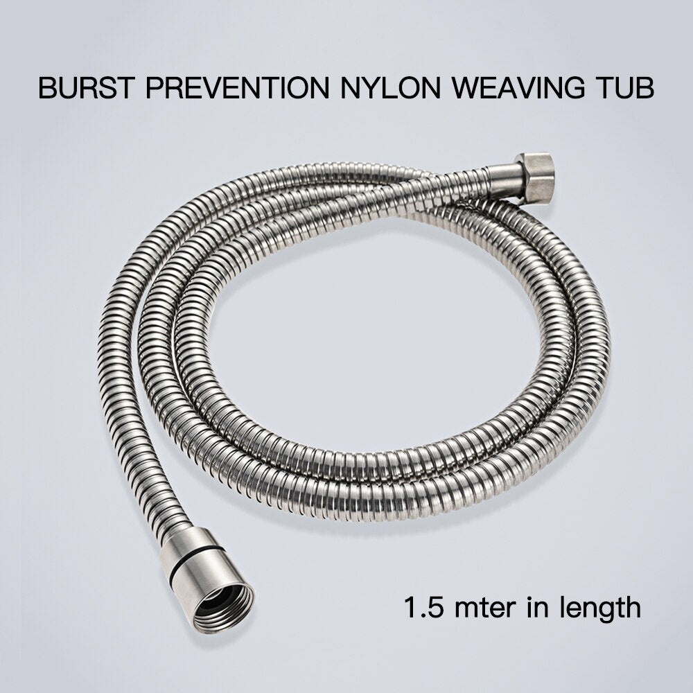 Handheld Toilet Bidet Faucet Sprayer Stainless Steel Bathroom Hand Bidet Spraye Set Toilet Self Cleaning Shower Head No Punch - WELQUEEN