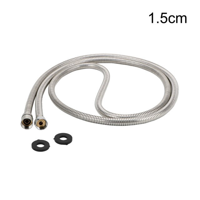 High Pressure Shower Hose Plumbing for Bathroom Accessories PVC Flexible Handheld Anti Winding GI/2 Universal Hose - WELQUEEN