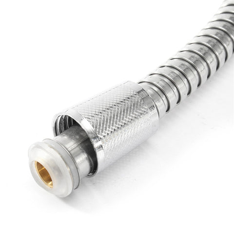 1.2m/1.5m/ 2m G1/2 Inch Flexible Shower Hose Stainless Steel Chrome Bathroom Water Head Shower Head Pipe Tool - WELQUEEN