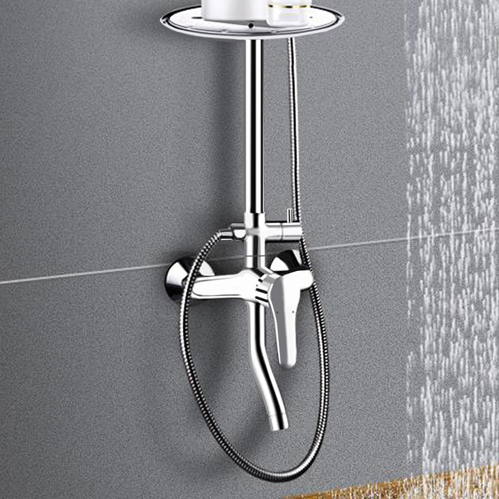 Brass Diverter Valve 3 Way Water Separator Shower Tee Adapter Adjustable Shower Head Diverter Valve Bathroom Shower Valve - WELQUEEN