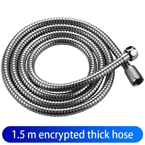 1.5m/2m/3m Stainless Steel Shower Hose High Quality Encryption Explosion-proof Hose Spring Tube Pull Tube Bathroom Accessories - WELQUEEN