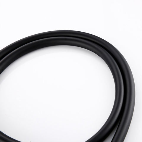1.5m Shower Hose Flexible Matte Black PVC Shower Explosion-proof Home Bathroom Pipe Fittings Hose - WELQUEEN