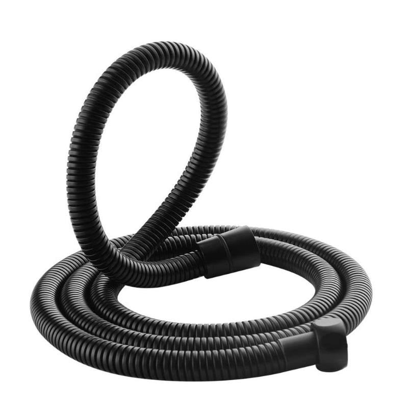 Matt Black 1.5m 2m Shower Hose Soft Shower Pipe Common Flexible Bathroom Water Pipe Stainless steel - WELQUEEN