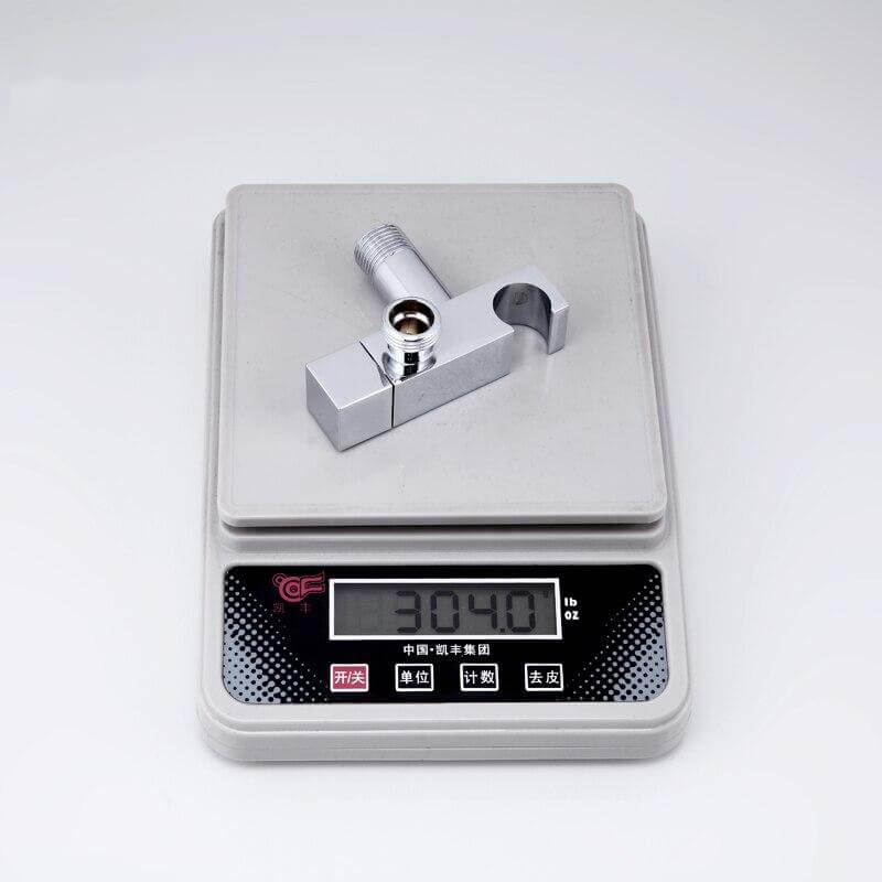 Solid Brass Single Cold Water Corner Valve Bidet Function square Hand Shower Head Tap Crane 90 Degree Switch - WELQUEEN