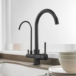 Pull Out Kitchen Faucets With Water Filter Tap Three Ways Brass Sink Mixer Kitchen Faucet Dual Handles