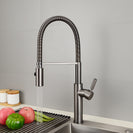Kitchen Faucet Newly Design 360 Swivel Solid Brass Single Handle Mixer Sink Tap Chrome Hot and Cold Water Kitchen Faucet