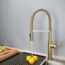 Kitchen Faucet Newly Design 360 Swivel Solid Brass Single Handle Mixer Sink Tap Chrome Hot and Cold Water Kitchen Faucet