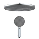 Reva Pro Premium Rain Shower Head with Handheld Spray | Anti-Clog Liquid Silicone Nozzles, Full Coverage Immersive Shower Head Replacement