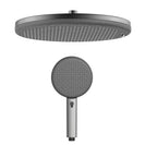 Reva Pro Premium Rain Shower Head with Handheld Spray | Anti-Clog Liquid Silicone Nozzles, Full Coverage Immersive Shower Head Replacement