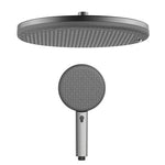 Reva Pro Premium Rain Shower Head with Handheld Spray | Anti-Clog Liquid Silicone Nozzles, Full Coverage Immersive Shower Head Replacement