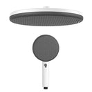 Reva Pro Premium Rain Shower Head with Handheld Spray | Anti-Clog Liquid Silicone Nozzles, Full Coverage Immersive Shower Head Replacement