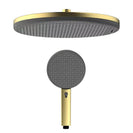 Reva Pro Premium Rain Shower Head with Handheld Spray | Anti-Clog Liquid Silicone Nozzles, Full Coverage Immersive Shower Head Replacement
