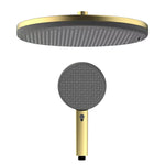 Reva Pro Premium Rain Shower Head with Handheld Spray | Anti-Clog Liquid Silicone Nozzles, Full Coverage Immersive Shower Head Replacement