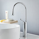Basin Faucets Modern White Bathroom Faucet Waterfall faucets Single Hole Cold and Hot Water Tap Basin Faucet Mixer Taps
