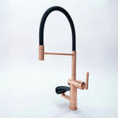 Kitchen Faucet with Cup Washer Pull Down Sprayer Stainless Steel Kitchen Sink Faucet with Deck Plate Glass Rinser Single Hole Brushed Nickel
