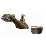 2 Handles 3 Holes Widespread Bathroom Sink Faucet Antique Brass Bathroom Vanity Faucet Basin Mixer Tap Faucet