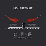 Black Rain Shower System Brass Fixed Shower Head Rain Mixer Shower Combo Wall Mount Shower Trim Kit with Rough-in