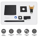 Rain Shower System Brass Fixed Shower Head Rain Mixer Shower Combo Wall Mount Shower Trim Kit with Rough-in Valve