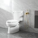 Gold Brass Bidet Faucets Handheld Bidet Sprayer Set For Toilet Crane Women's Washer Bathroom Shattaf Sprayer Hygienic Shower