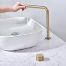 Dual Hole Basin Faucet Single Handle Vanity Sink Faucet 360 Degree Swivel Sink Water Faucet