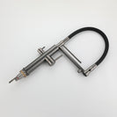 Brass Dual Handle Filter Kitchen Faucet With Towel Hanger