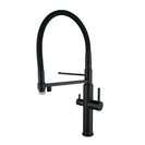 Filtration Kitchen Faucet Single-Hole Dual Handle Pull-Out Spout Kitchen Sink Mixer With Water Filtering