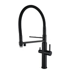 Filtration Kitchen Faucet Single-Hole Dual Handle Pull-Out Spout Kitchen Sink Mixer With Water Filtering